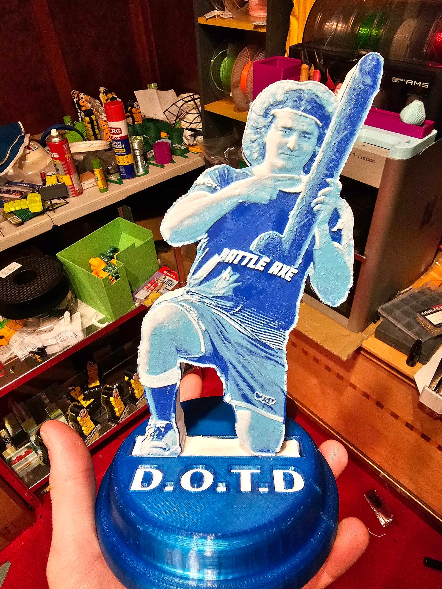 Custom 3D Printed Trophy
