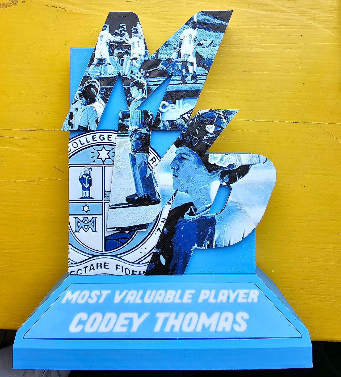 Custom 3D Printed Trophy