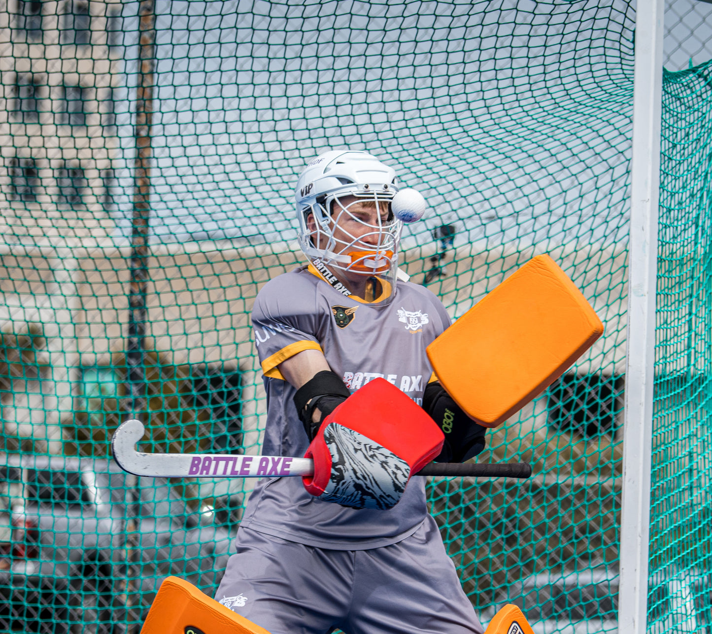 Battle Axe Throat Protector