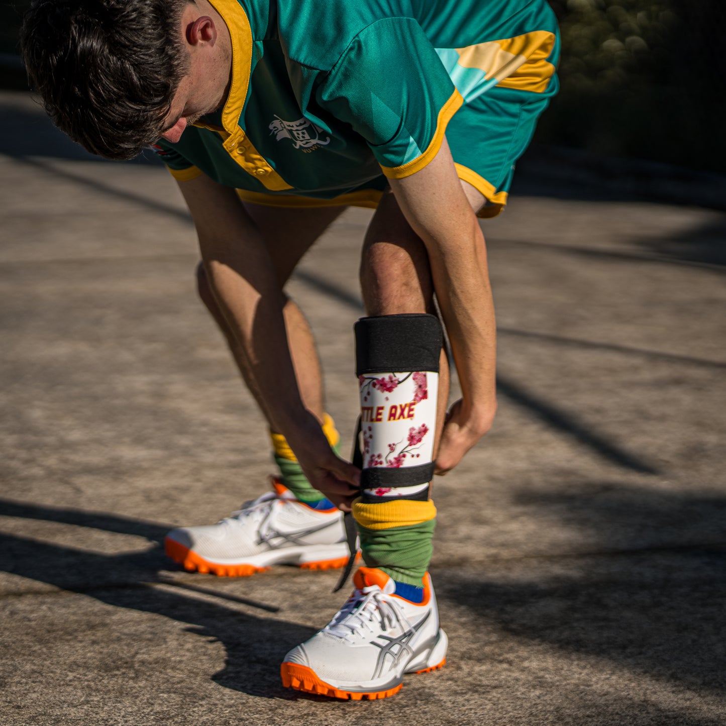 Battle Axe Carbon Shin Guards