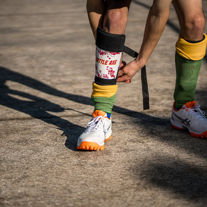 Battle Axe Carbon Shin Guards