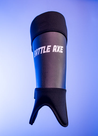 Battle Axe Carbon Shin Guards