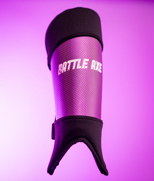 Battle Axe Carbon Shin Guards