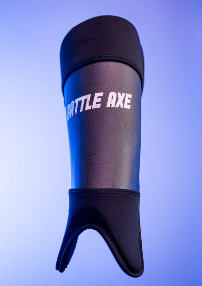 Battle Axe Carbon Shin Guards