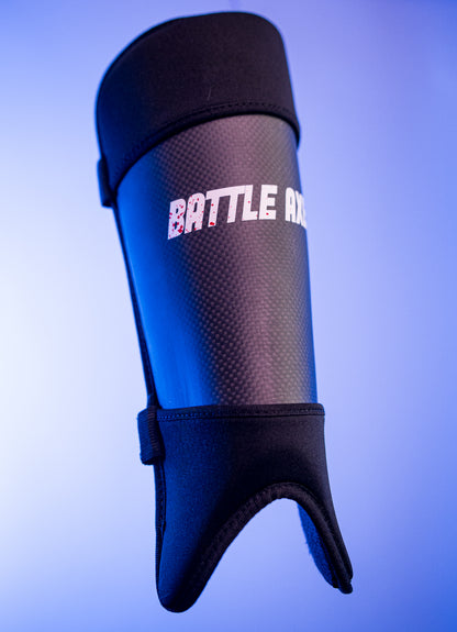 Battle Axe Carbon Shin Guards