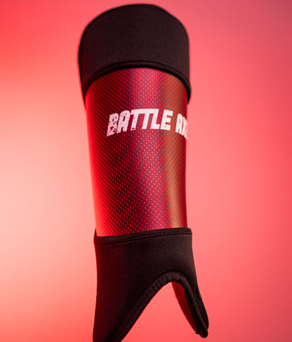 Battle Axe Carbon Shin Guards