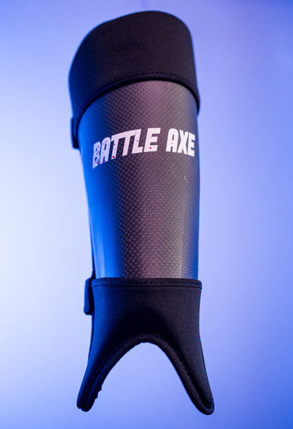 Battle Axe Carbon Shin Guards