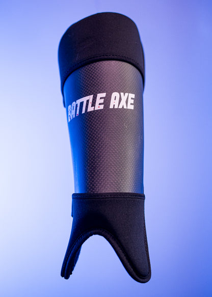Battle Axe Carbon Shin Guards